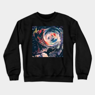 Abstract Motorcycle Engine Crewneck Sweatshirt